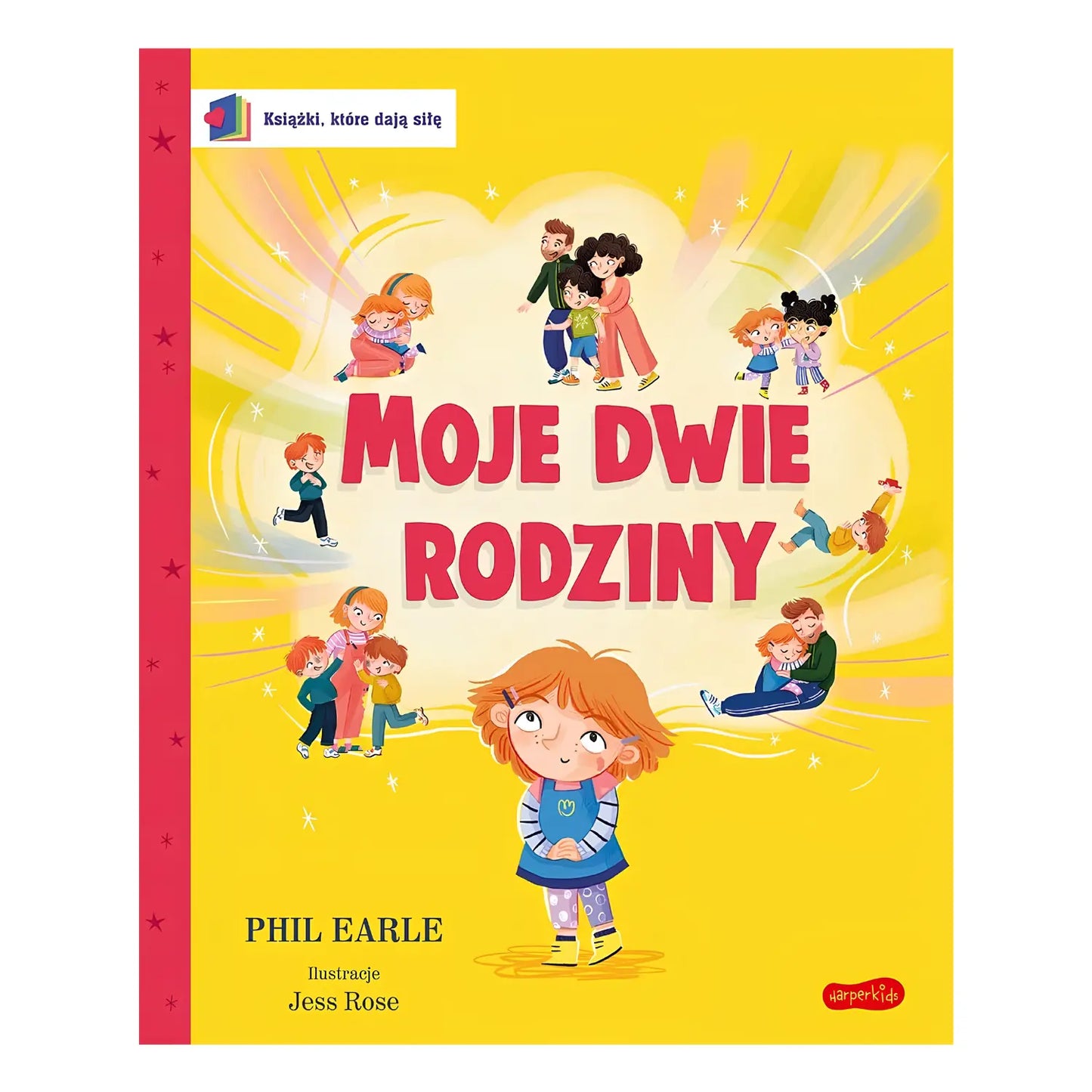 Moje dwie rodziny książka terapeutyczna dla dzieci.