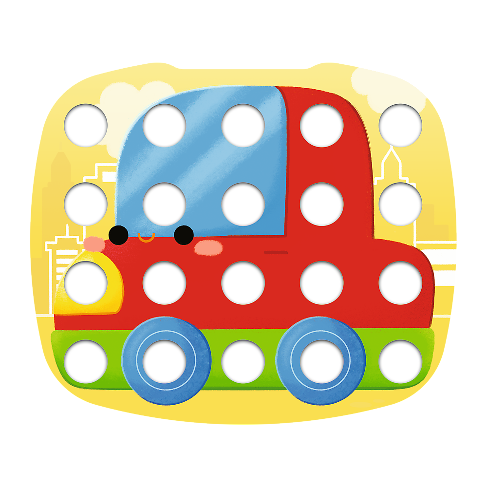 "Baby Color Sorter" zabawka sensoryczna / układanka od Trefl
