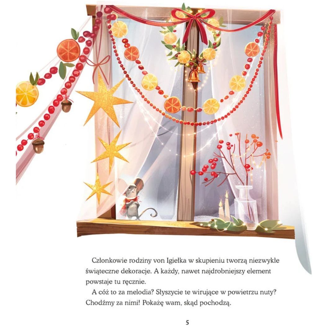 Ilustracja z książki Magiczna Choinka.