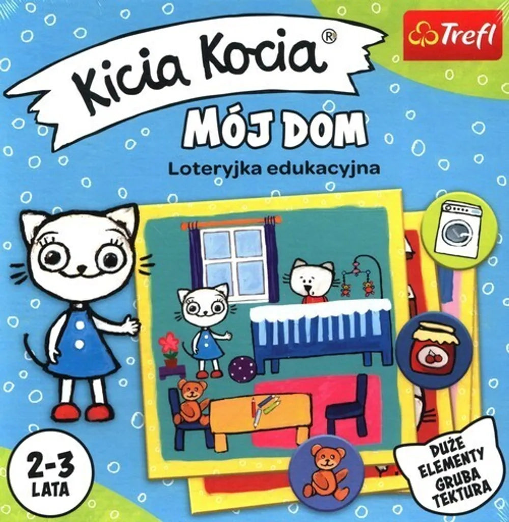 Gra Kicia Kocia "Mój Dom" od Trefl 2+