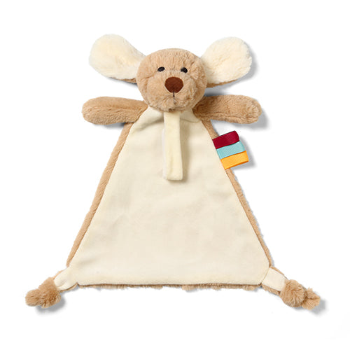 Przytulanka z zawieszką do smoczka "Dog Willy" od Babyono.