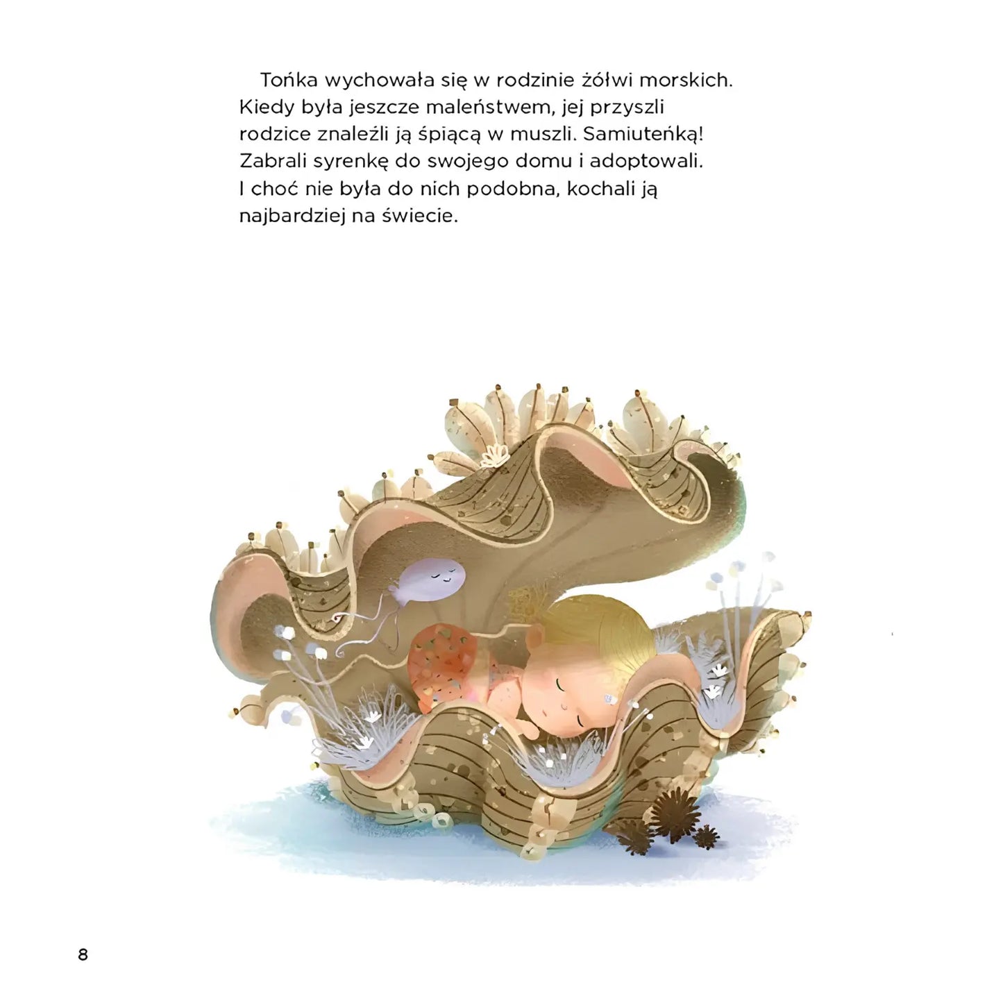 Syrenka bez ogonka książka dla dzieci o emocjach i inności.