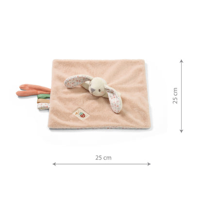 Przytulanka - kocyk "Baby Bunny" od Babyono - wymiary.
