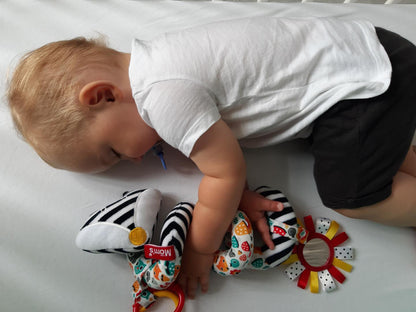 "Wąż" Spiralka Edukacyjna na Łóżeczko, Wózek lub Fotelik od Mom`s Care 0+