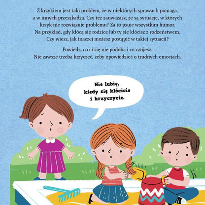 Wnętrze książki Ale Krzyk – ilustracja 