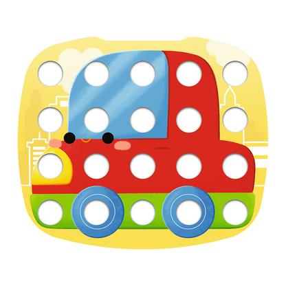 "Baby Color Sorter" zabawka sensoryczna / układanka od Trefl 