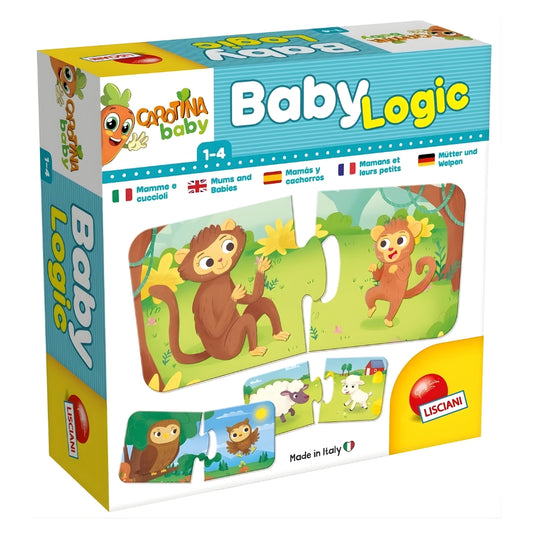 Puzzle Lisciani Baby Logic – gra edukacyjna dla maluchów