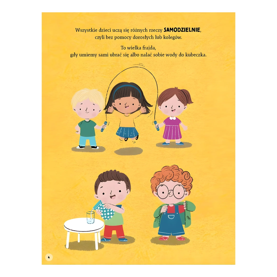 Książka Dasz radę - wspieranie samodzielności u przedszkolaka - ilustracja.