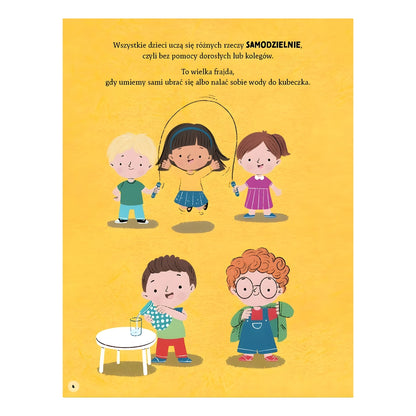 Książka Dasz radę - wspieranie samodzielności u przedszkolaka - ilustracja.
