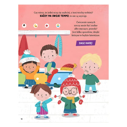 Książka Dasz radę - wspieranie samodzielności u przedszkolaka - ilustracja.