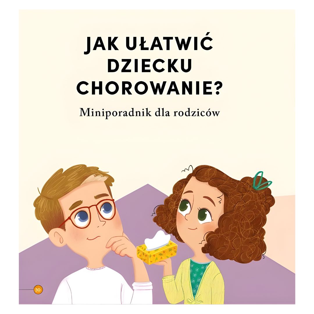 Strona z poradami dla rodziców z serii Hela sama.