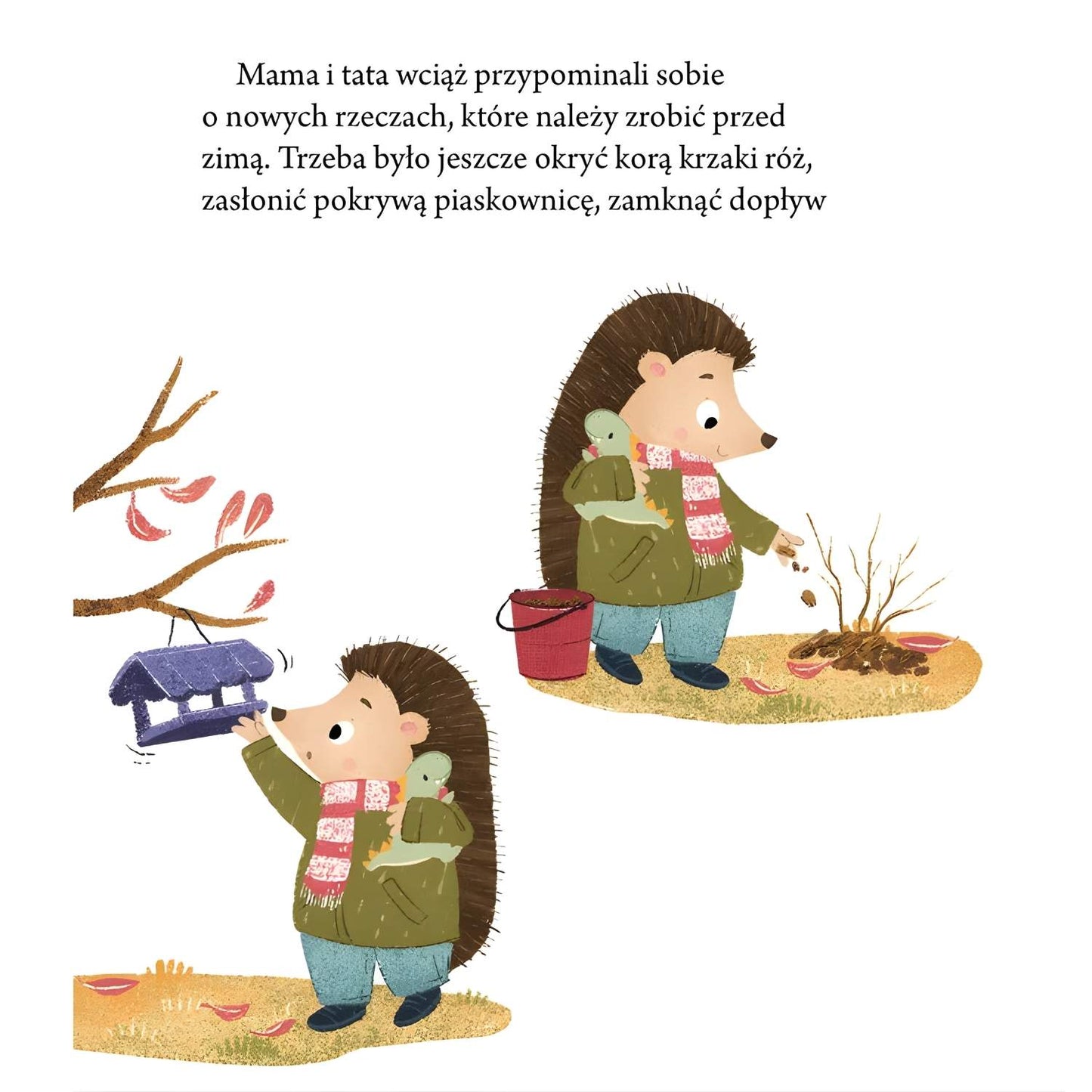 Książka edukacyjna dla dzieci 3–6 lat o radzeniu sobie z niecierpliwością - ilustracja do książki.