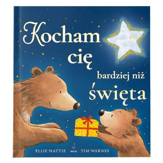 Książka Kocham Cię bardziej niż święta – okładka.
