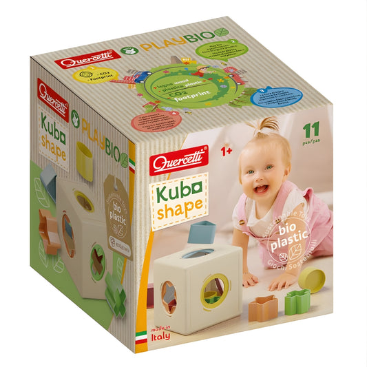 Sorter Kubo Shape Sorter Quercetti - opakowanie.