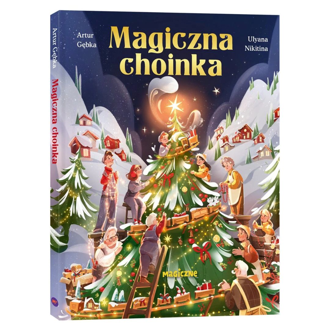 Okładka książki Magiczna Choinka Artur Gębka Wydawnictwo Magiczne”