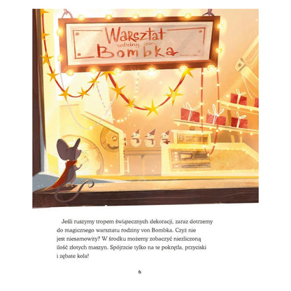 Zimowy wieczór z książką Magiczna Choinka dla dzieci 3-6 lat