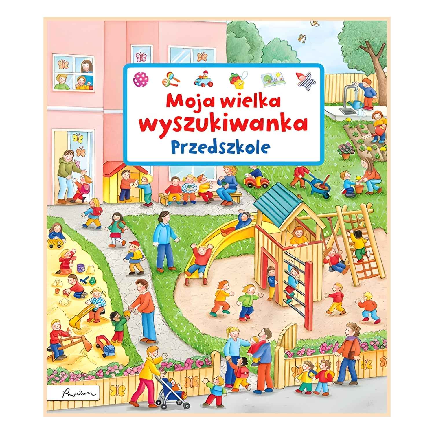 Moja wielka wyszukiwanka. Przedszkole - okładka.