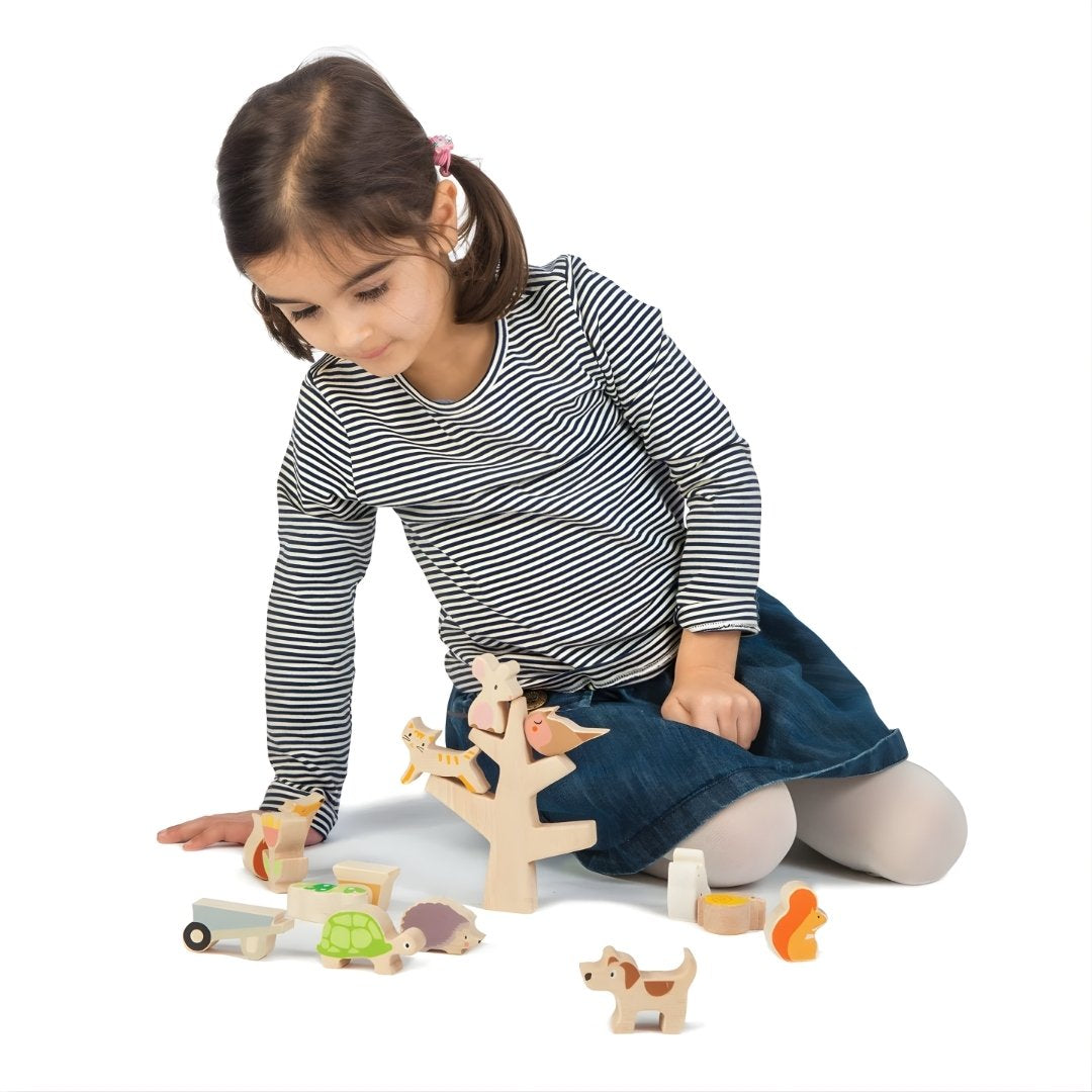 Zabawka rozwijająca motorykę małą - Tender Leaf Toys Przyjaciele Ogrodu.