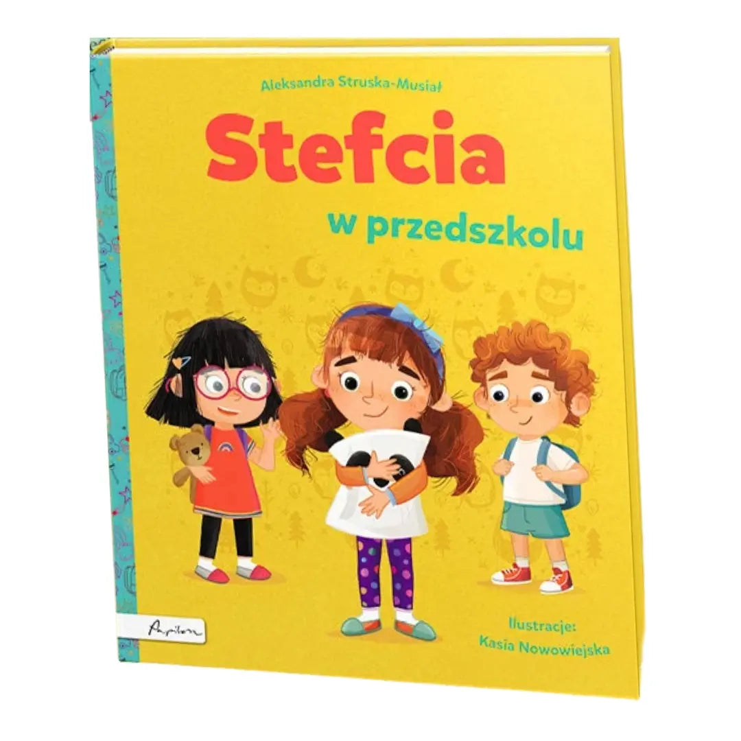 Seria Stefcia - książka o emocjach dziecka w wieku przedszkolnym