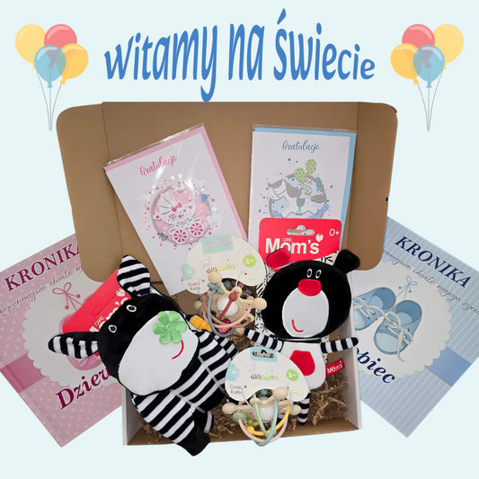 Witamy na Świecie! 🎀💙🩷 - zestaw upominkowy
