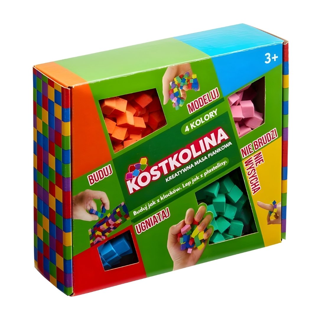 Kostkolina – miękka masa plastyczna dla dzieci, Art. and Play