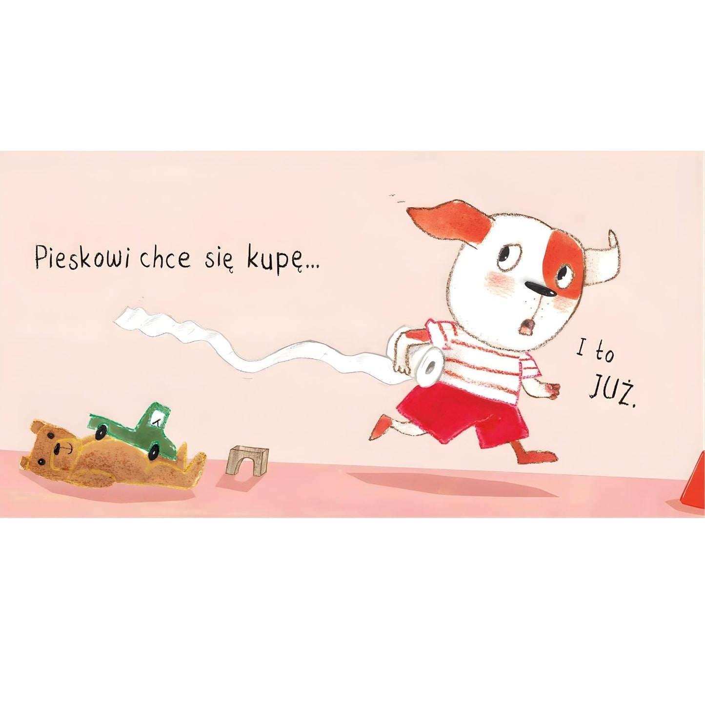Chce mi się kupę książka o przejściu z nocnika na toaletę dla dziecka.