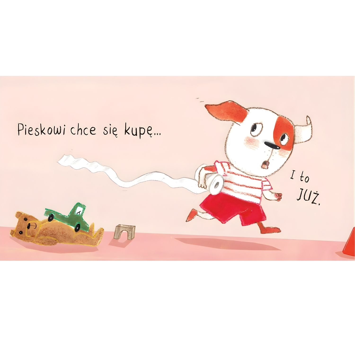 Chce mi się kupę książka o przejściu z nocnika na toaletę dla dziecka.