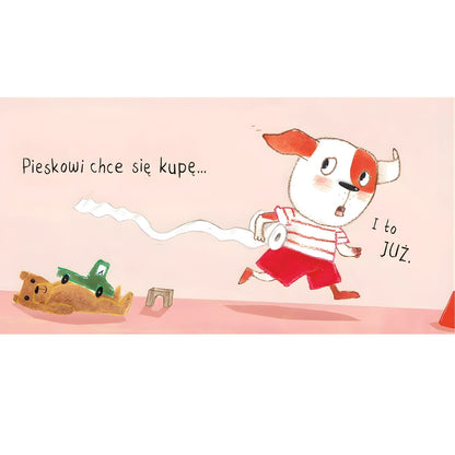 Chce mi się kupę książka o przejściu z nocnika na toaletę dla dziecka.