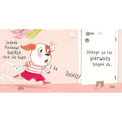Chce mi się kupę - zabawna książka o nocniku dla dzieci 2+.