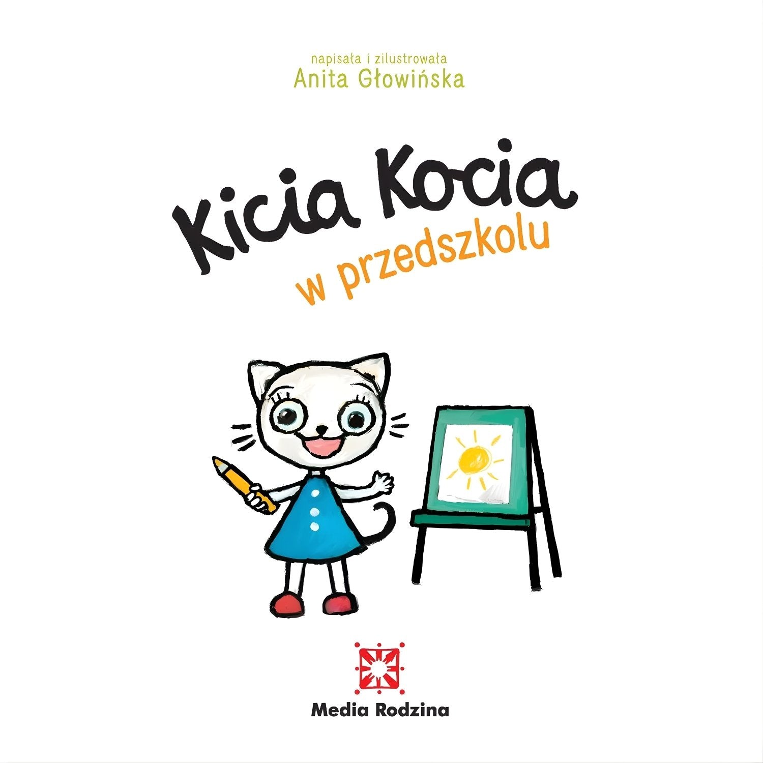 Książeczka Kicia Kocia w przedszkolu dla dzieci 18 miesięcy.