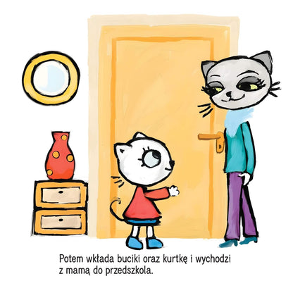 Seria Kicia Kocia książka dla maluchów o przedszkolu.