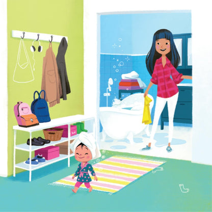 Marcin. Czas przed ekranem ilustracja codziennego życia chłopca i jego rodziny.