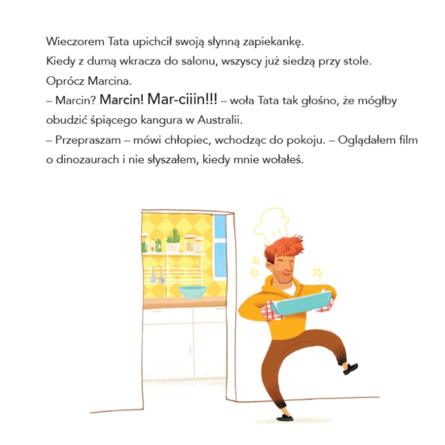 Marcin. Czas przed ekranem ilustracja codziennego życia chłopca i jego rodziny.