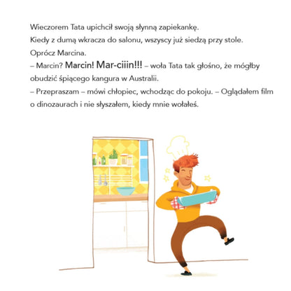 Marcin. Czas przed ekranem ilustracja codziennego życia chłopca i jego rodziny.