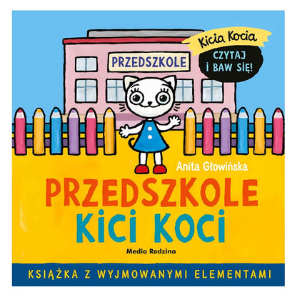 Kicia Kocia - Przedszkole Kici Koci książka z figurkami dla dzieci 18m+