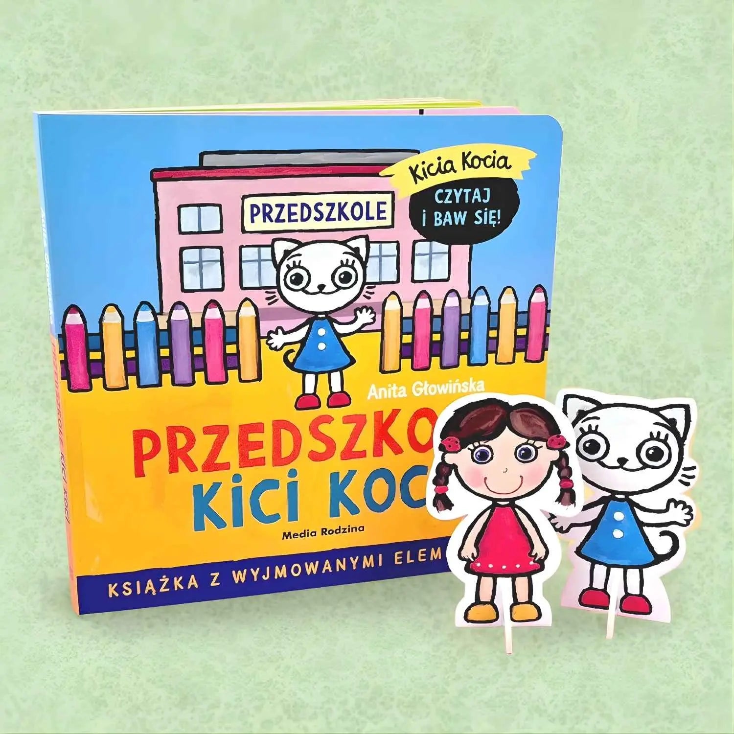 Książka Kicia Kocia Przedszkole Kici Koci Media Rodzina.
