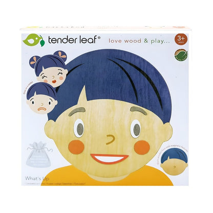Drewniana tablica edukacyjna Emocje Tender Leaf Toys dla dzieci