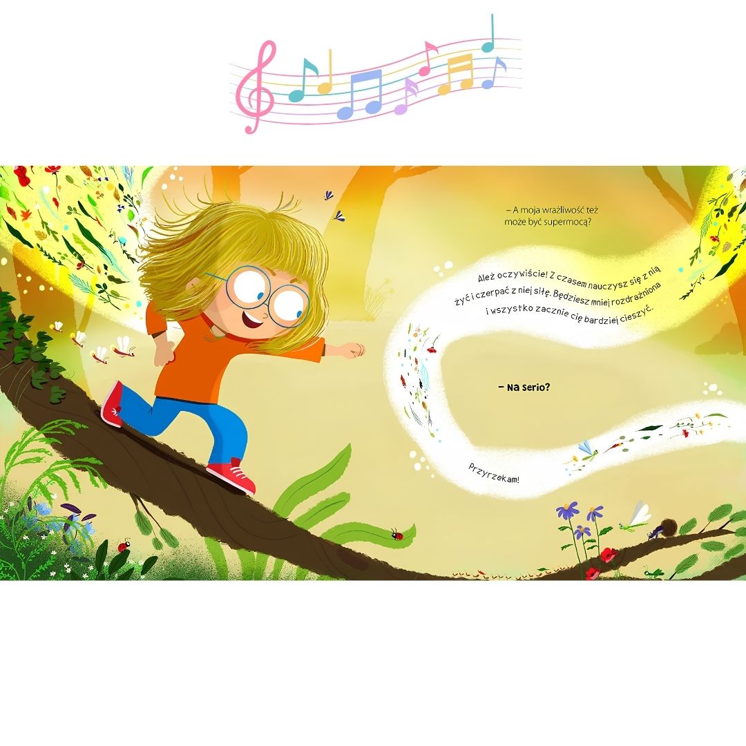 Moc wrażliwości książka wspierająca budowanie bliskości i rozmowy o emocjach - ilustracja.