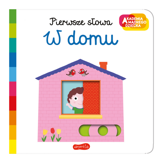 Zdjęcie okładki książki pt. "Pierwsze słowa" od Harperkids.