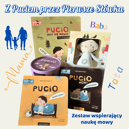 Z Puciem przez Pierwsze Słówka - zestaw wspierający naukę mowy