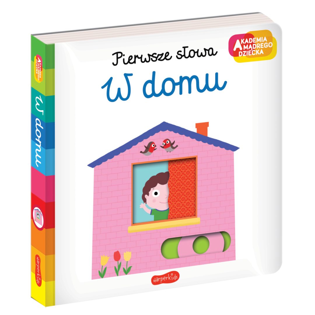 Zdjęcie okładki książki pt. "Pierwsze słowa" od Harperkids.