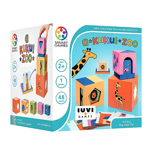 Smart Games A kuku! Zoo – gra logiczna dla dzieci 2+ IUVI Games