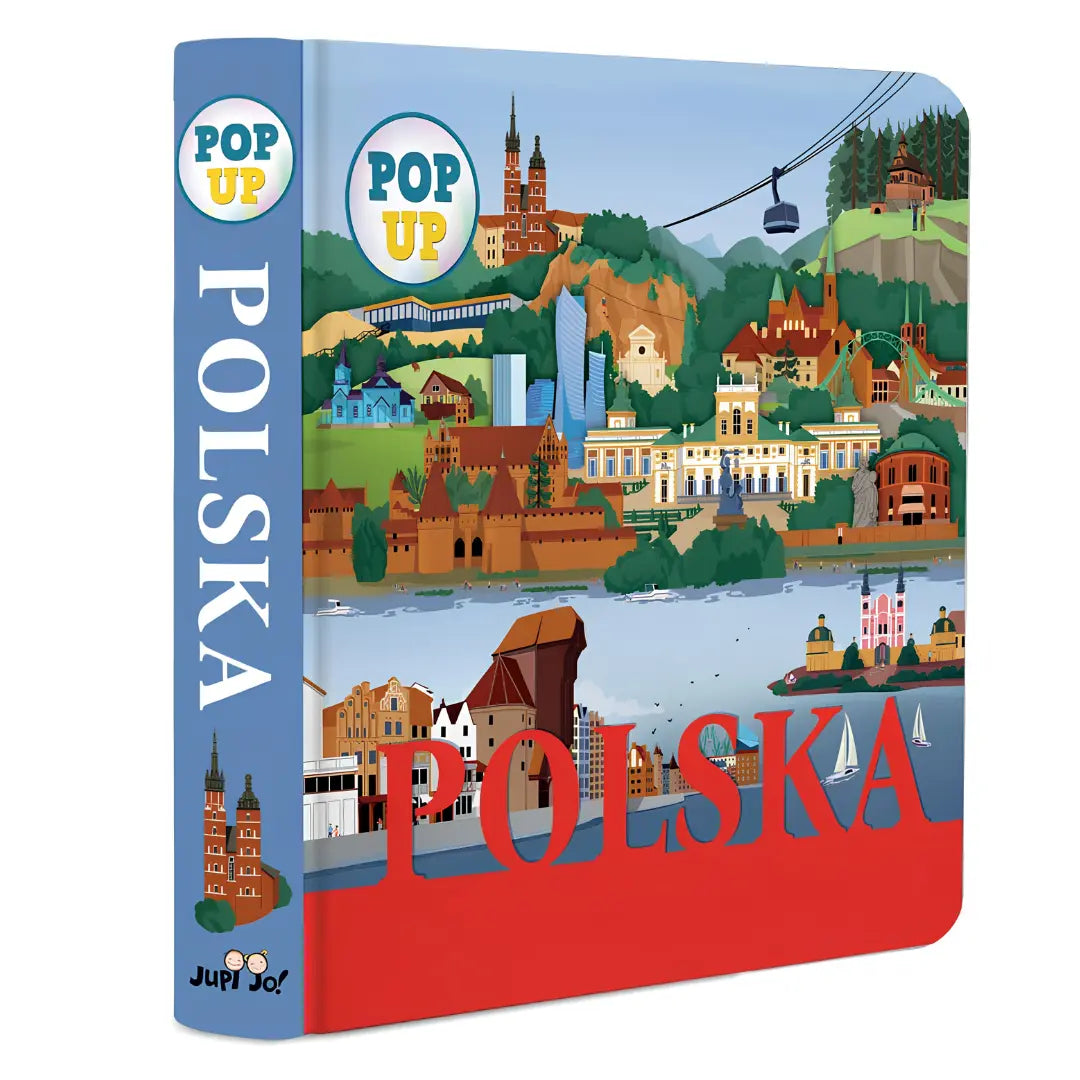 Polska POP-UP – przestrzenna książka o Polsce dla dzieci 3+