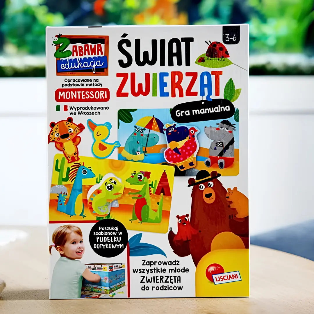 Świat Zwierząt Montessori – zabawa Montessori dla przedszkolaka