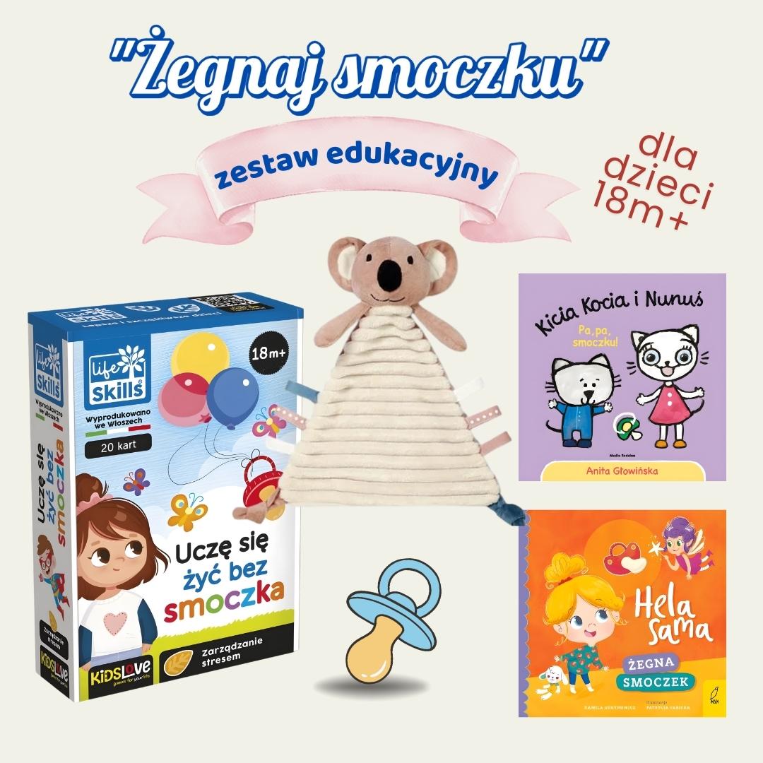Baner zestawu Żegnaj smoczku 18m+
