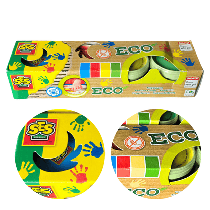 "Eko farby do malowania palcami" – 4 kolory od SES Creative 